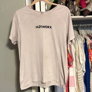 Hotworx FABLETICS Light Gray T-Shirt